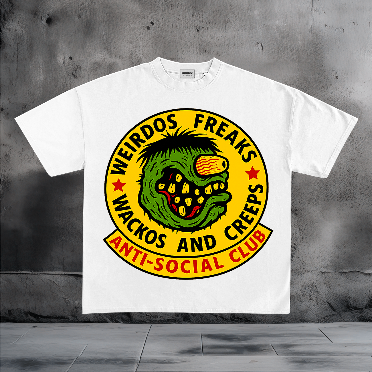 Weirdos Freaks Creeps Anti-Social Club T-Shirt
