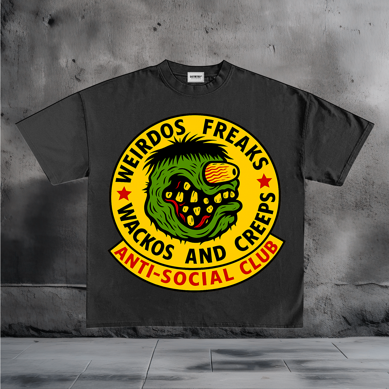 Weirdos Freaks Creeps Anti-Social Club T-Shirt