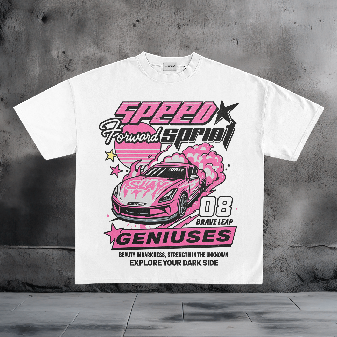 Speed Sprint Car Graphic T-Shirt