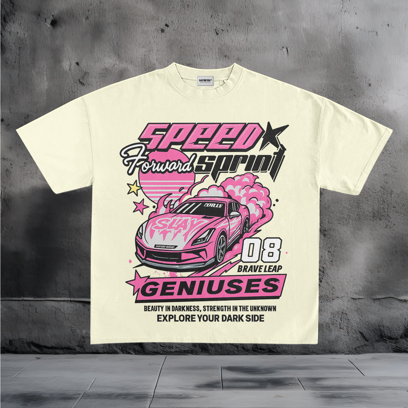 Speed Sprint Car Graphic T-Shirt
